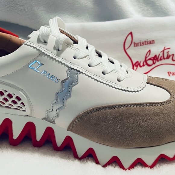 💎Loubishark Donna Red Sole Runner Sneakers - Picture 3 of 9